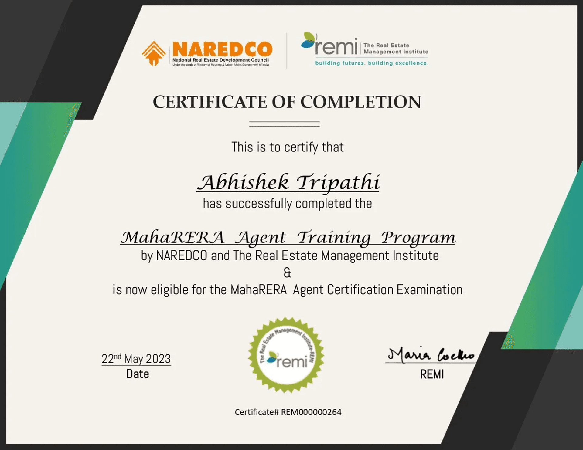 Certification 1